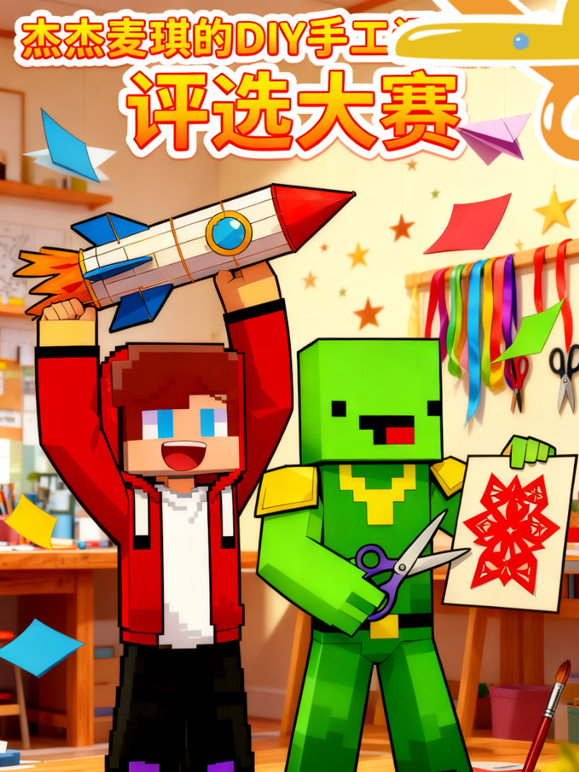 杰杰麦琪的DIY手工评选大赛